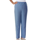 Silverts SV23220 Womens Wheelchair Pants-Denim Blue-Extra Large
