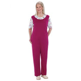 Silverts SV23320 Adaptive Alzheimers Antistrip Suit For Women-Magenta-Small