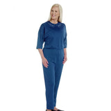 Silverts SV23330 Womens Anti Strip Suit Jumpsuit-Navy-Large