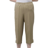 Silverts SV23340 Wheelchair Capri Pants-Beige-Extra Large