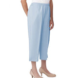 Silverts SV23350 Easy Access Capris Pants-Short Pants-Powder Blue-Medium