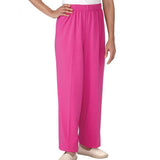 Silverts SV23380 Stretch Wheelchair Pants For Women-Rose-Large