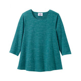 Silverts SV23610 Womens Soft Open Back Adaptive Top-Emerald Green-Large