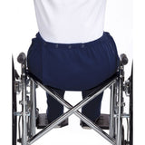 Silverts SV25050 Womens Adaptive Open Back Fleece Pants-Navy-Medium