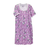 Silverts SV26280 Adaptive Hospital Gowns-Lilac Floral-LGE