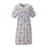 Silverts SV26280 Adaptive Hospital Gowns-Pink Bouquet-LGE