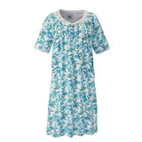 Silverts SV26280 Adaptive Hospital Gowns-Blue Bouquet-LGE