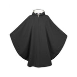 Silverts SV27000 Warm Wheelchair Cape For Women With Hood-Black-One