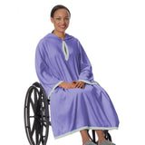 Silverts SV30200 Mens & Womens Terry Shower Bath Cape-Lavender-One