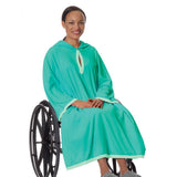 Silverts SV30200 Mens & Womens Terry Shower Bath Cape-Teal-One