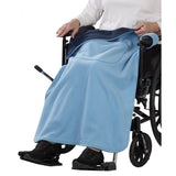 Silverts SV30210 Womenss Wheelchair Blanket Cover-Sky Blue/Midnight-One