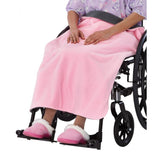 Silverts SV30210 Womenss Wheelchair Blanket Cover-Pink/Gray-One