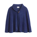 Silverts SV30290 Womens Bed Jacket Capes For Women-Estate Blue-One