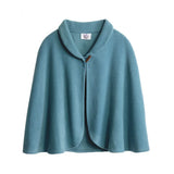 Silverts SV30290 Womens Bed Jacket Capes For Women-Adriatic Blue-One