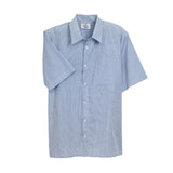 Silverts SV40100 Magnetic Closure Shirt-Cobalt Check-Large