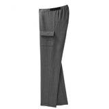 Silverts SV41130 Mens Stretchy Wheelchair Pants-Charcoal-Large