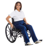 Silverts SV47000 Iz Designer Wheelchair Jeans-Denim-Large