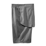 Silverts SV50040 Mens Elastic Waist Cotton Adaptive Shorts-Grey-Large