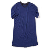 Silverts SV50100 Mens Antimicrobial Open Back Hospital Gowns-Royal-Large