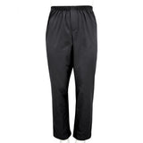 Silverts SV50230 Cotton Wheelchair Pants For Men-Black-Large