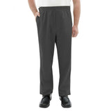 Silverts SV50240 Mens Open Side Easy Access Pants Elastic Waist-Gray-Large