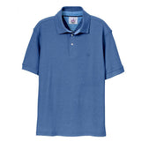 Silverts SV50430 Mens Conventional Polo Shirt-Heather Blue-Extra Large