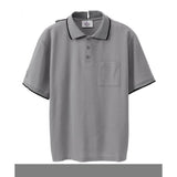 Silverts SV50710 Handsome Adaptive Polo Shirt Tops-Dove Gray-Large