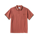 Silverts SV50710 Handsome Adaptive Polo Shirt Tops-Burgundy-Extra Large