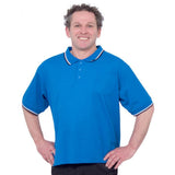 Silverts SV50710 Handsome Adaptive Polo Shirt Tops-Cobalt-Large