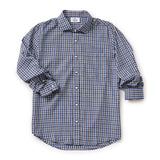 Silverts SV50750 Adaptive Sport Shirt For Men-Navy/Blackcheck-Medium