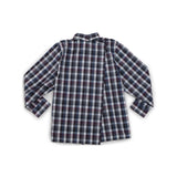 Silverts SV50750 Adaptive Sport Shirt For Men-Wine Check-Extra Large