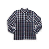 Silverts SV50750 Adaptive Sport Shirt For Men-Wine Check-Extra Large