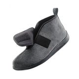 Silverts SV51180 Comfortrite Wide Slippers For Men-Grey-9