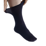 Silverts SV51200 2 Pack Of Mens Half Crew Diabetic Socks-Navy