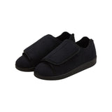 Silverts SV55105 Mens XX-Wide Slippers-Black/Black-Size 7