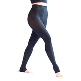 Solidea 0355A5 Silver Wave Long Advanced Micro Massage Legging-Lg-Blk