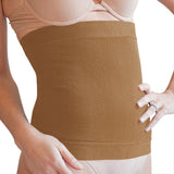 Solidea 0394A5 SilverWave Micro Massage Abdominal Band-Sm-Hazelnut