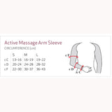 Solidea 0433A5 SilverWave Micro Massage Bilateral Arm Sleeve