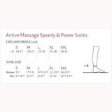 Solidea 0442A5 Active Power Advanced Micro Massage Ankle Socks-Md-White