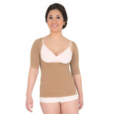 Solidea 0494A5 Active Massage Braless Top-Large-Hazelnut