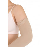 Solidea 0507A5 15/21 mmHg Active Massage Arm Bands-Large-Hazelnut