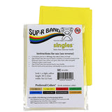 Sup-R Band 10-6301 Latex Free Exercise Band-5 ft Strip-Yellow-X-Light