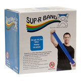 Sup-R Band 10-6324 Latex Free Exercise Band-50 Yard Roll-Blue-Heavy