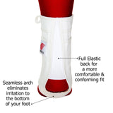 Swede-O 6331  Knit Tongue Ankle Lok Brace-White-Extra Large