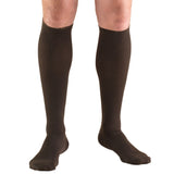 Truform 1942 Mens Knee High Dress Sock-8-15 Gradient-Medium-Brown