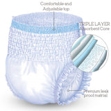 Unique Wellness 6244 Absorbent Underwear-Medium-72/Case